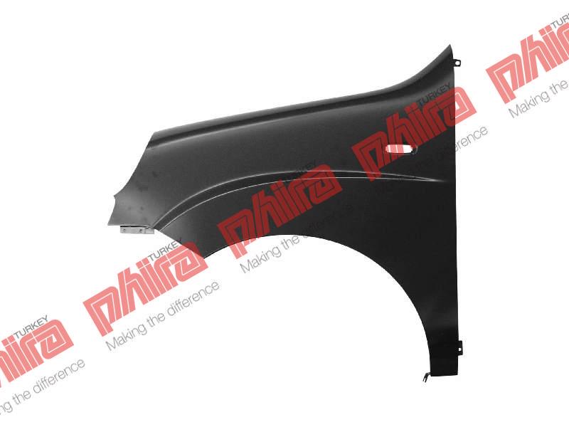 ÇAMURLUK ÖN SOL SİNYAL DELİKLİ SAC - FIAT DOBLO yedek parça