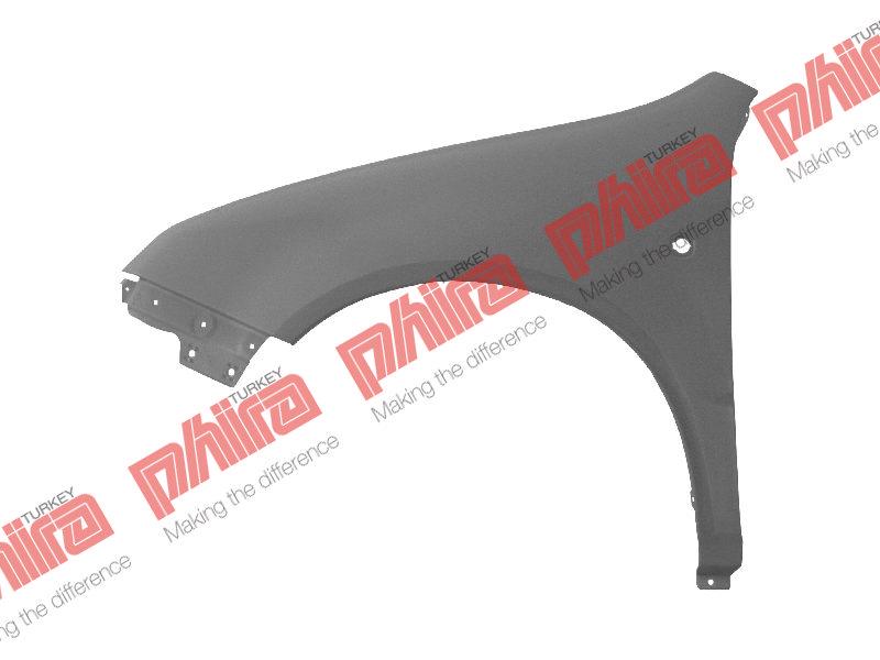 ÇAMURLUK ÖN SOL SİNYAL DELİKLİ SAC - SKODA FABIA yedek parça