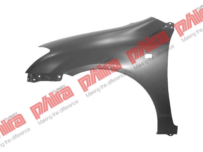 ÇAMURLUK ÖN SOL SİNYAL DELİKLİ SAC - TOYOTA COROLLA yedek parça