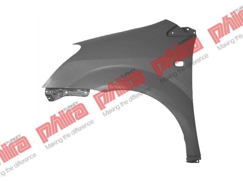 ÇAMURLUK ÖN SOL SİNYAL DELİKLİ SAC - VOLKSWAGEN POLO yedek parça