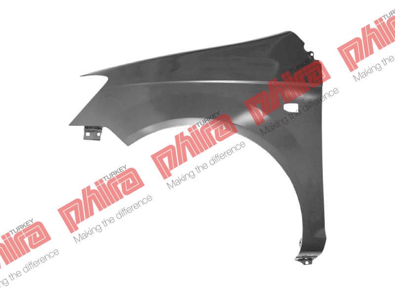 ÇAMURLUK ÖN SOL SİNYAL DELİKLİ SAC - HYUNDAI GETZ yedek parça