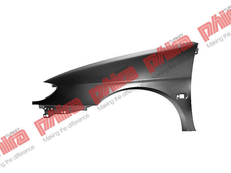 ÇAMURLUK ÖN SOL SİNYAL DELİKLİ SAC - RENAULT MEGANE I yedek parça