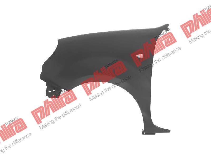 ÇAMURLUK ÖN SOL SİNYAL DELİKLİ SAC - RENAULT KANGOO yedek parça