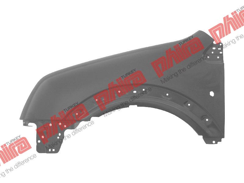 ÇAMURLUK ÖN SOL SİNYAL DELİKLİ SAC - FORD CONNECT yedek parça