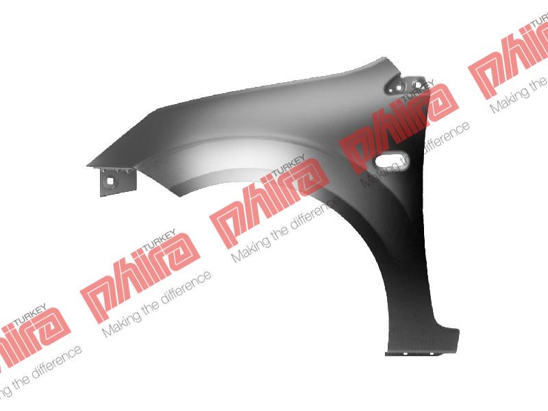 ÇAMURLUK ÖN SOL SİNYAL DELİKLİ SAC - FORD FIESTA/FUSION yedek parça