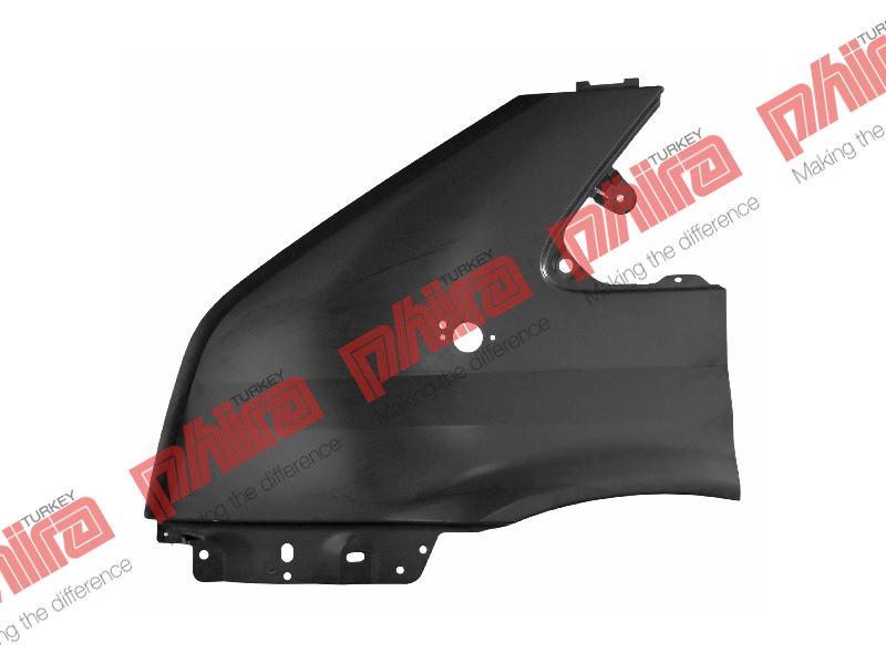 ÇAMURLUK ÖN SOL SİNYAL DELİKLİ SAC - FORD TRANSIT yedek parça