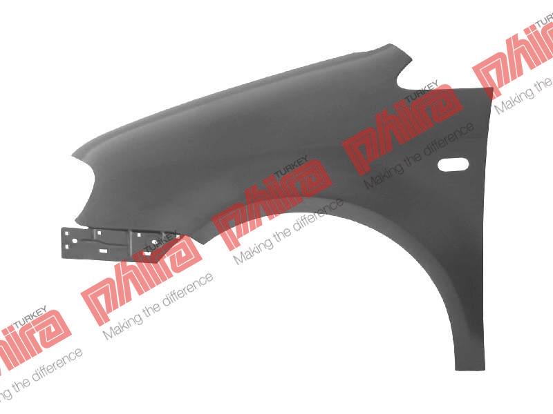 ÇAMURLUK ÖN SOL SİNYAL DELİKLİ SAC - VOLKSWAGEN CADDY yedek parça