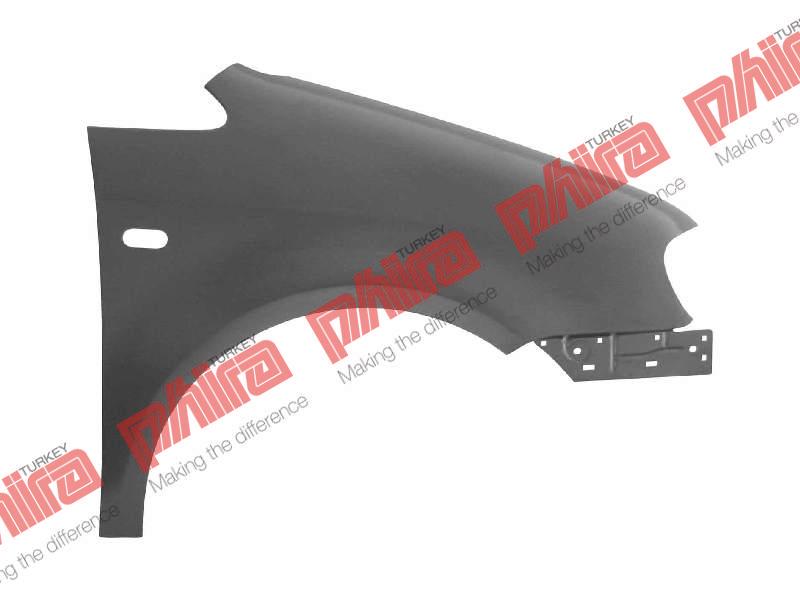 ÇAMURLUK ÖN SAĞ SİNYAL DELİKLİ SAC - VOLKSWAGEN CADDY yedek parça