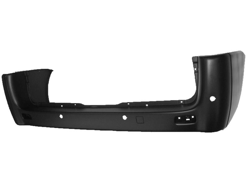 TAMPON ARKA SİYAH UZUN ŞASİ PARK YARDIM DELİKLİ - FIAT SCUDO yedek parça