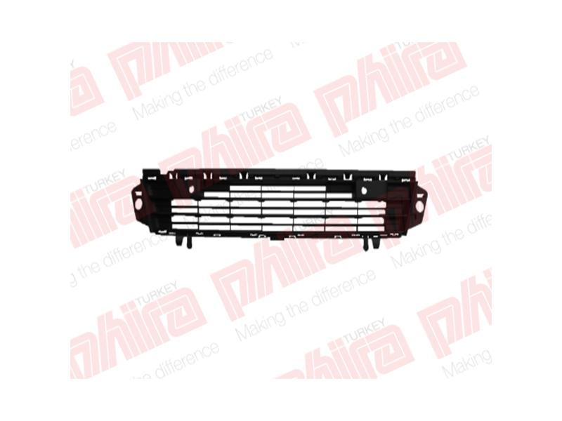 TAMPON IZGARASI ÖN ALT ORTA 2 SENSÖRLÜ SİYAH - Peugeot PARTNER yedek parça