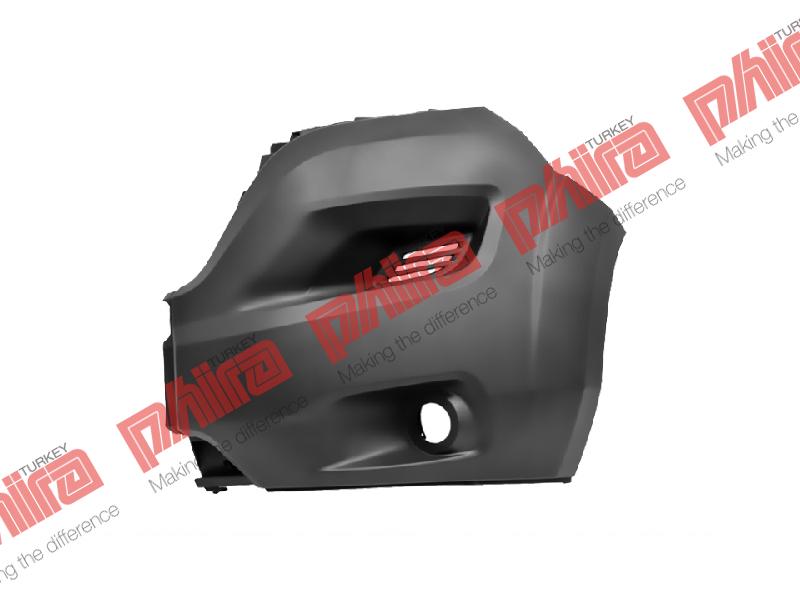 TAMPON ÖN SOL SİSLİ SİYAH DODİKLİ - Peugeot BOXER yedek parça