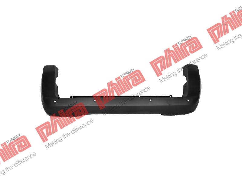 TAMPON ARKA SİYAH 4 SENSÖRLÜ ÇİFT BAGAJ KAPAKLI - FIAT FIORINO yedek parça