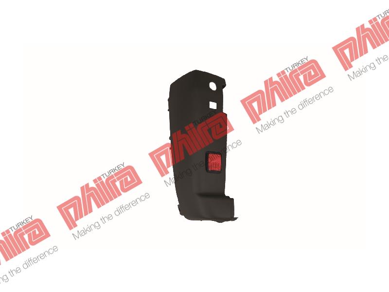 TAMPON ARKA SOL SİYAH REFLEKTÖRLÜ - FIAT DUCATO yedek parça
