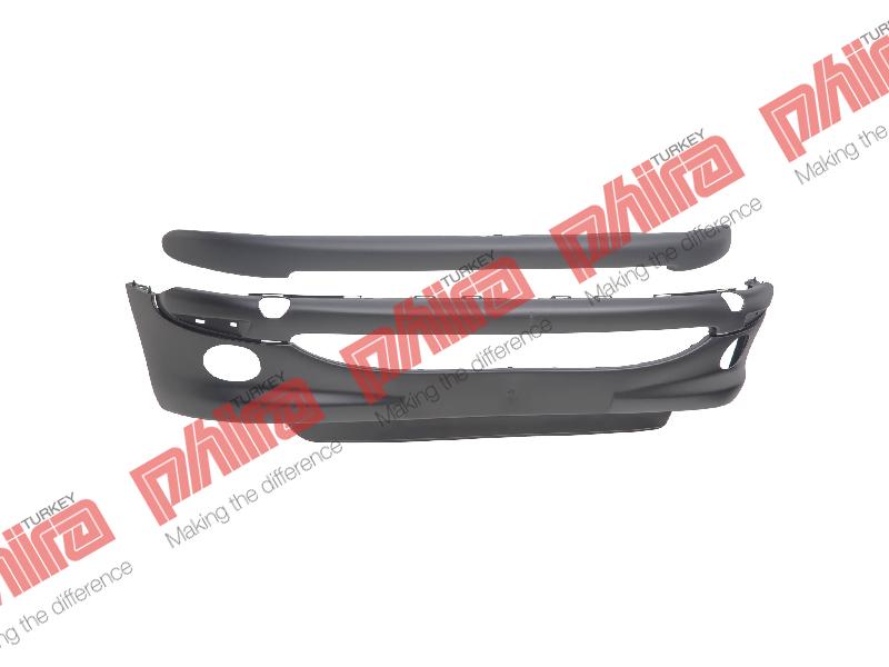 TAMPON ÖN SİSLİ SPORT TAMPON BANDLI KOMPLE ASTARLI - Peugeot 206 yedek parça