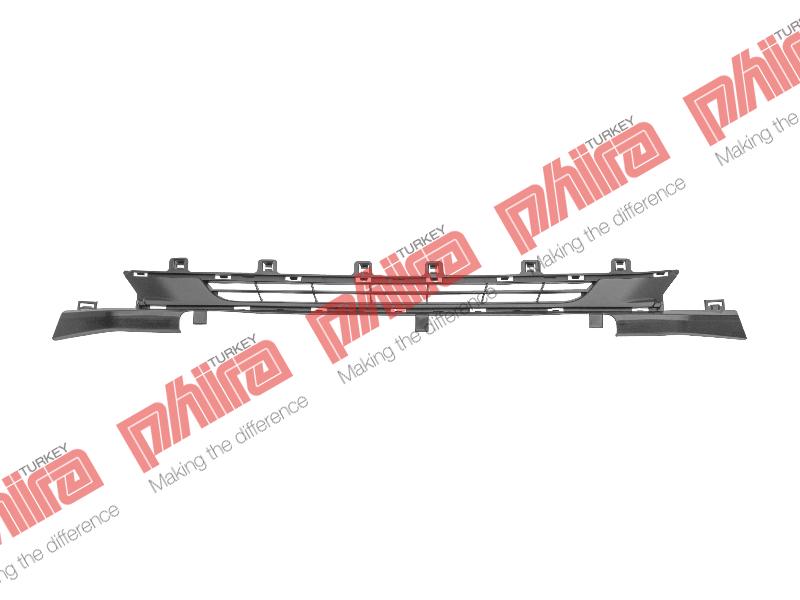 TAMPON IZGARASI ÖN ALT ORTA SİYAH - Peugeot 208 yedek parça