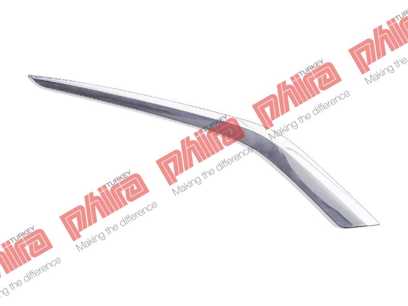 TAMPON ÇITASI ÖN SAĞ ALT IZGARA ÇITASI KROM - Peugeot 208 yedek parça