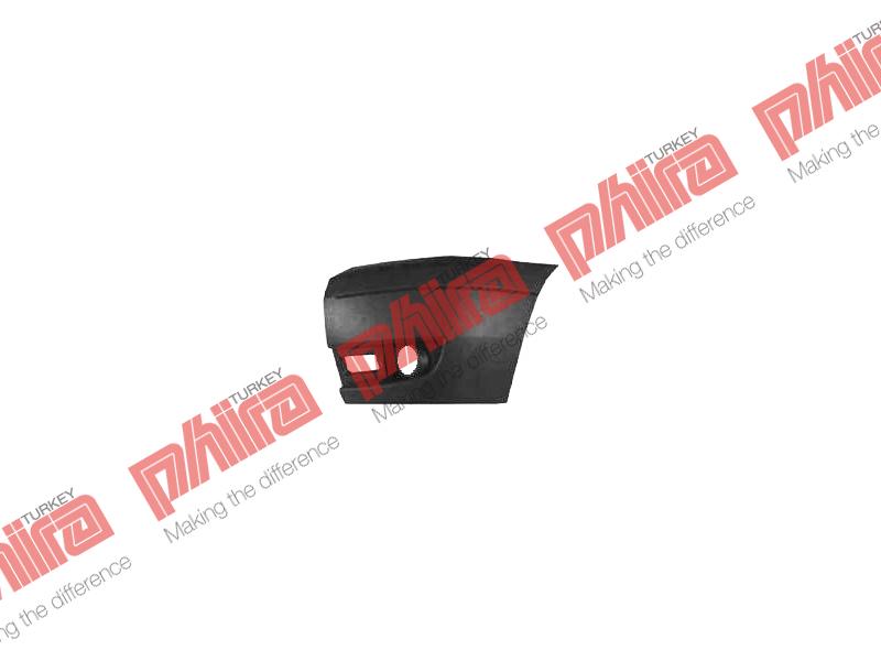 TAMPON ÖN SOL AÇIK GRİ SİSLİ - FORD TRANSIT yedek parça