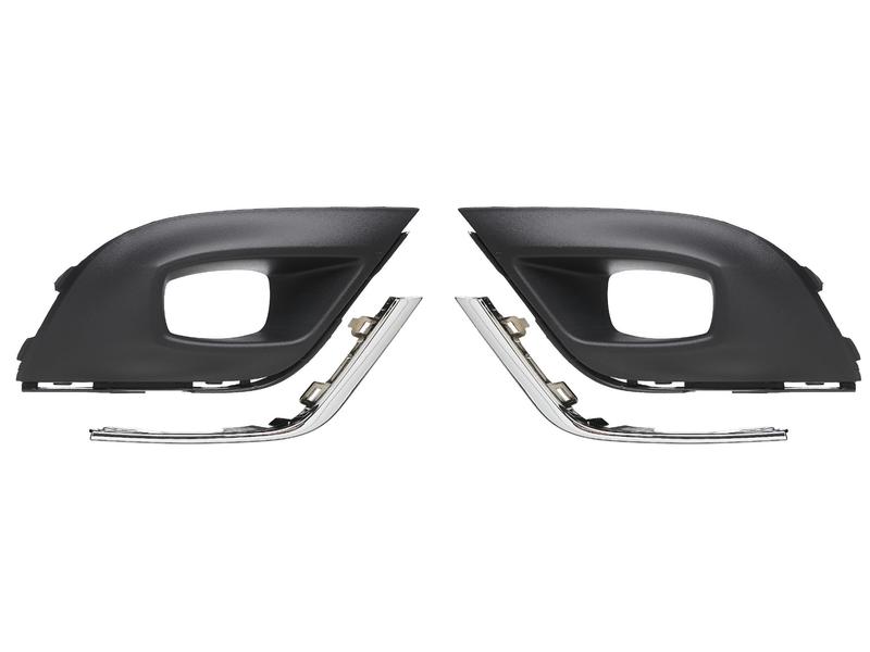 SİS FAR KAPAĞI ÖN SOL-SAĞ SİSLİ KROM TAKIM - RENAULT CLIO IV yedek parça