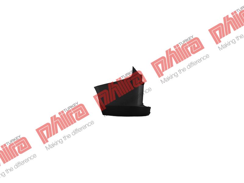 TAMPON ARKA SOL GRİ ÇİFT BAGAJ KAPAKLI - FORD TRANSIT CUSTOM yedek parça