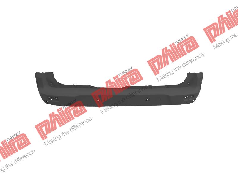 TAMPON ARKA SİYAH PARK SENSÖRLÜ - FORD TRANSIT yedek parça