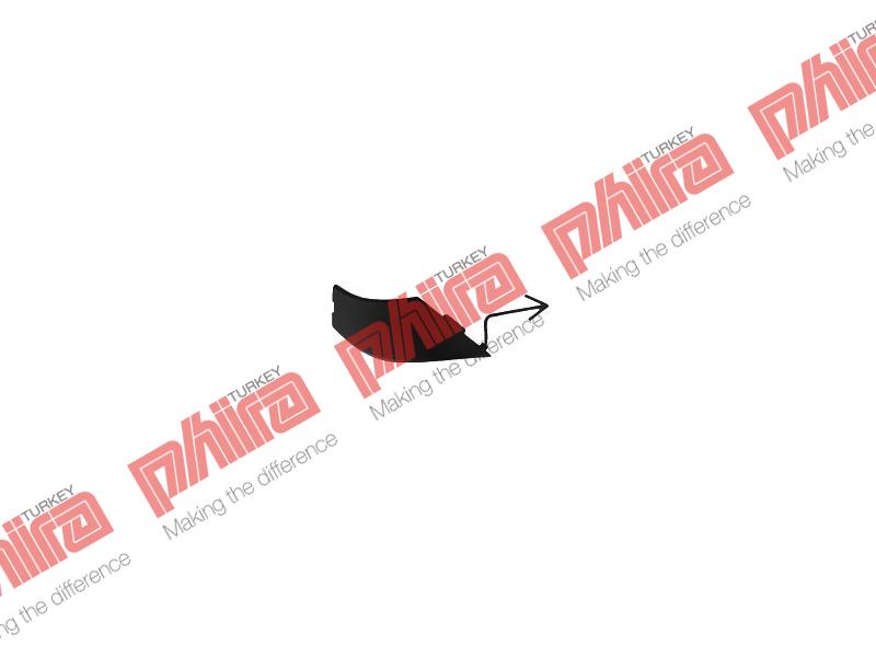 ÇEKİ DEMİR KAPAĞI ÖN SİYAH - FORD TRANSIT CUSTOM yedek parça