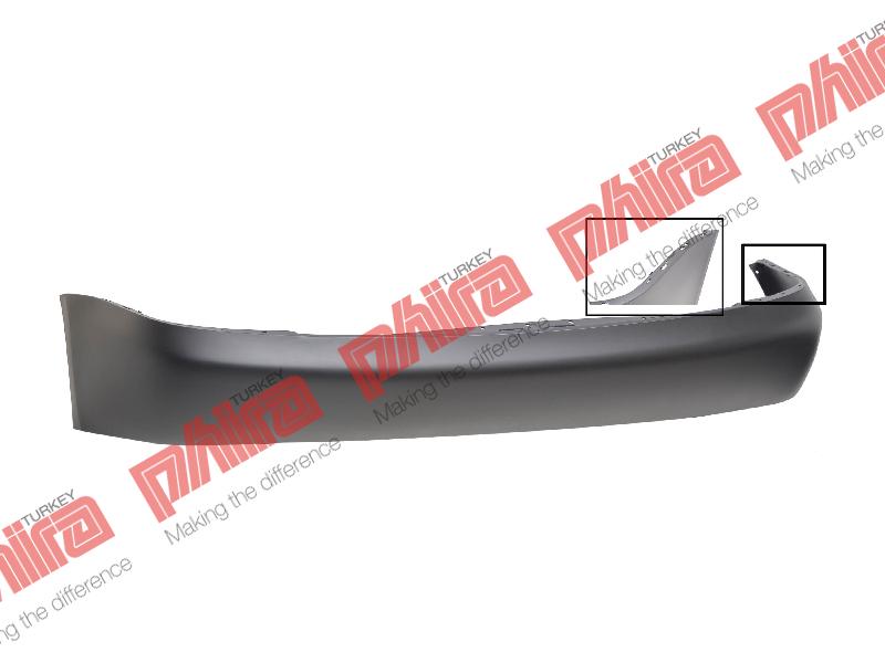 TAMPON ARKA ASTARLI TIRNAKLI TİP 3K-5K - AUDI A3 yedek parça