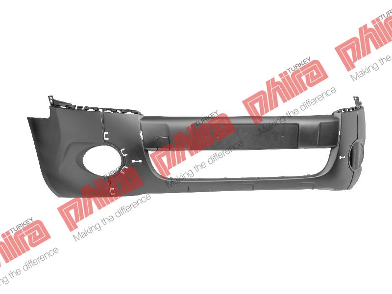 TAMPON ÖN SİYAH SİSLİ KROM ÇITALI TİP - Peugeot BERLİNGO yedek parça