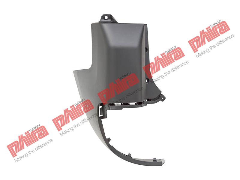 TAMPON ARKA SOL TEK KAPI MAXİ SİYAH - Peugeot BERLINGO yedek parça