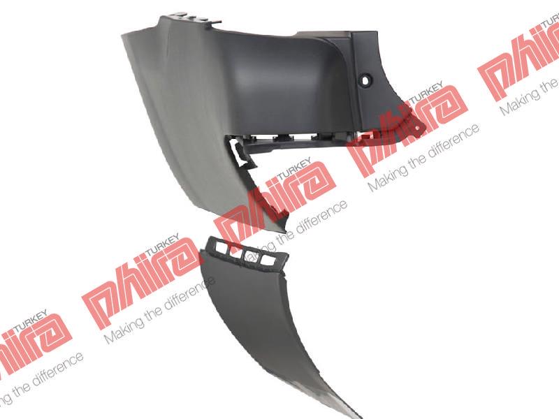 TAMPON ARKA SOL SİYAH UZUN ŞASE - CITROEN BERLINGO yedek parça