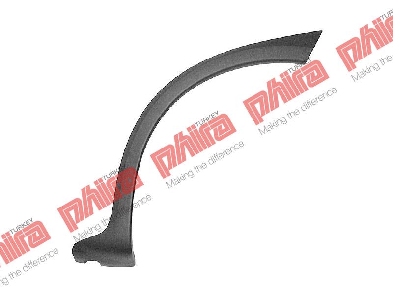 ÇAMURLUK DODİĞİ ARKA SOL SİYAH - OPEL CORSA C yedek parça