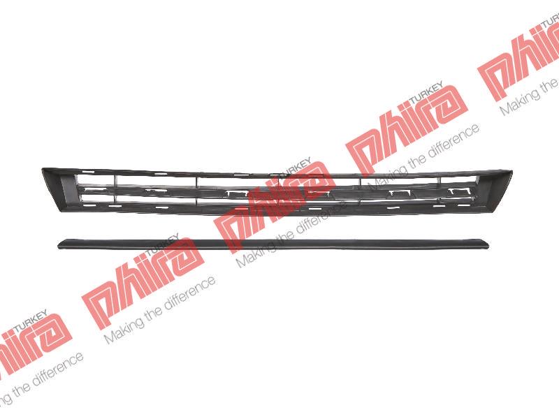 TAMPON IZGARASI ÖN ÜST ORTA SİYAH - CITROEN C4 yedek parça