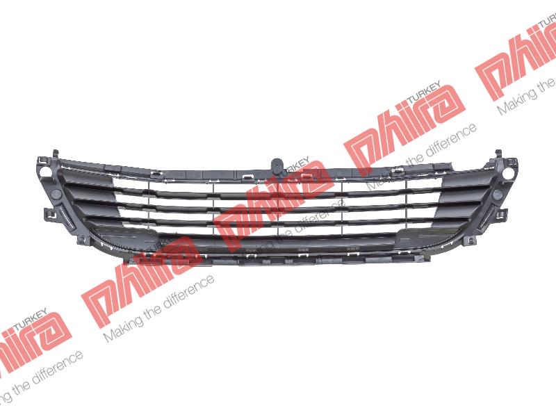 TAMPON IZGARASI ÖN ALT ORTA SİYAH - CITROEN C4 II yedek parça