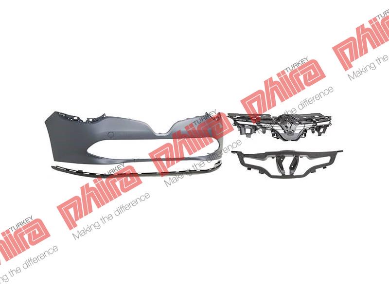 TAMPON ÖN ASTARLI PANJUR SPOYLER TAKIM - RENAULT CLIO yedek parça