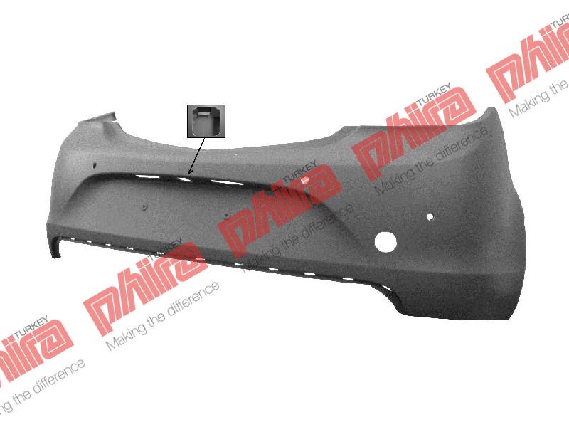 TAMPON ARKA ASTARLI 4 SENSÖRLÜ - OPEL INSIGNIA A yedek parça