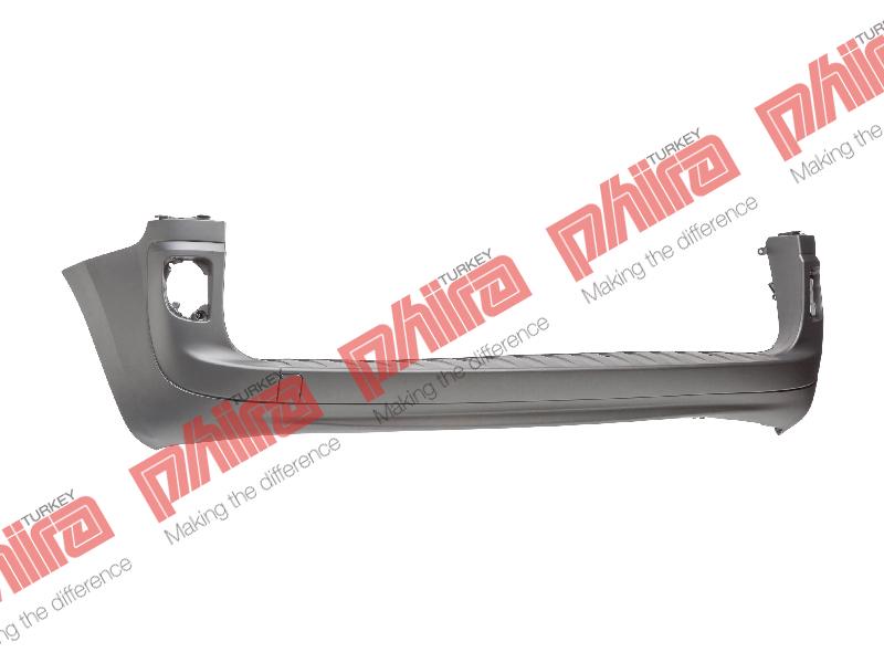 TAMPON ARKA KOMPLE PÜTÜRLÜ SİYAH - RENAULT KANGOO III yedek parça