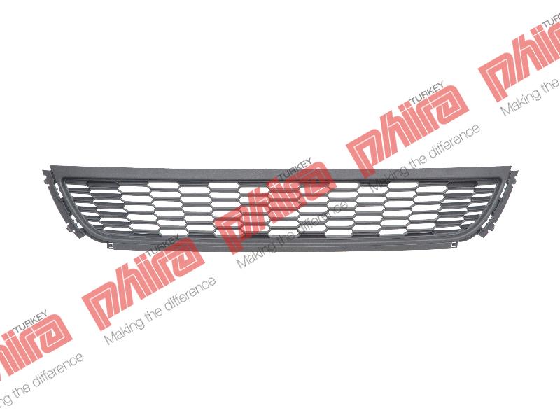 TAMPON IZGARASI ÖN ALT ORTA ÇERÇEVESİZ SİYAH - VOLKSWAGEN POLO yedek parça