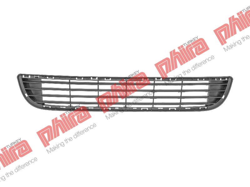 TAMPON IZGARASI ÖN ALT ORTA SİYAH - Peugeot PARTNER yedek parça