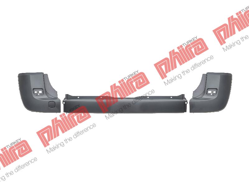 TAMPON ARKA DIŞ SOL-SAĞ-ORTA TAKIM SİYAH - RENAULT SCENIC yedek parça