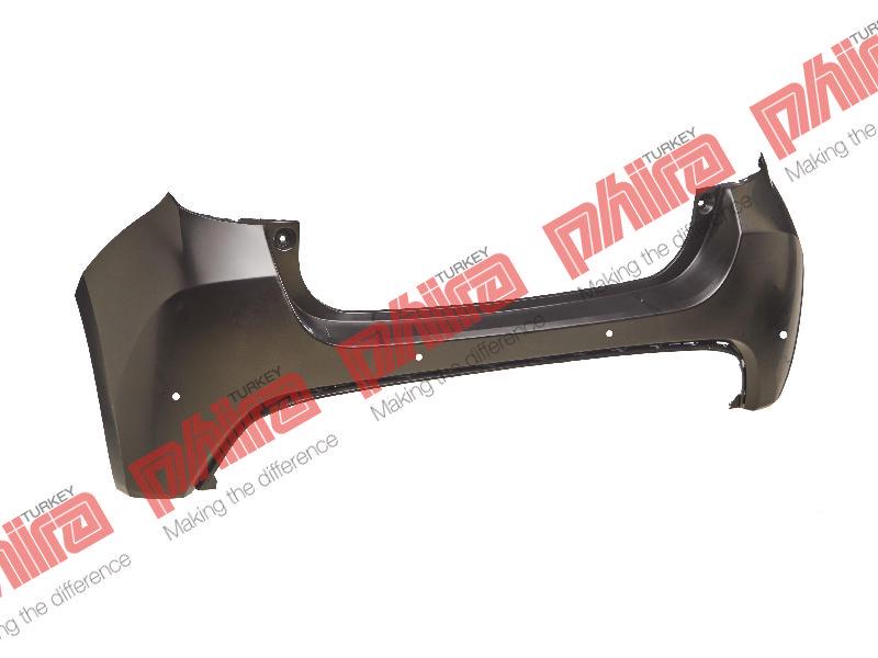 TAMPON ARKA ASTARSIZ 4 SENSÖR DELİKLİ 5 KAPI - TOYOTA YARIS yedek parça